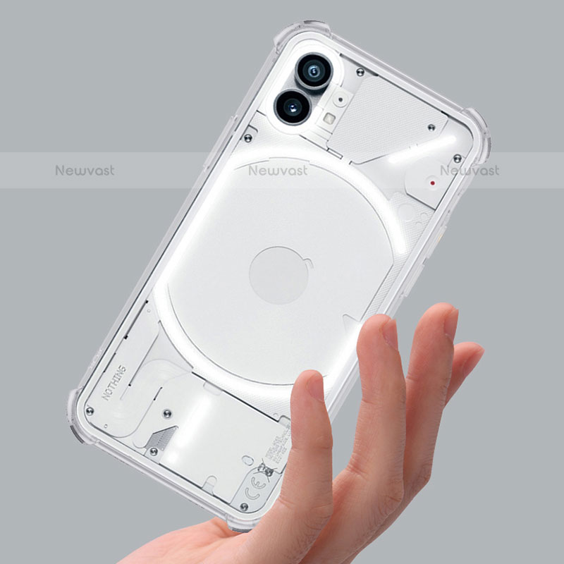 Ultra-thin Transparent TPU Soft Case T05 for Nothing Phone 1 Clear