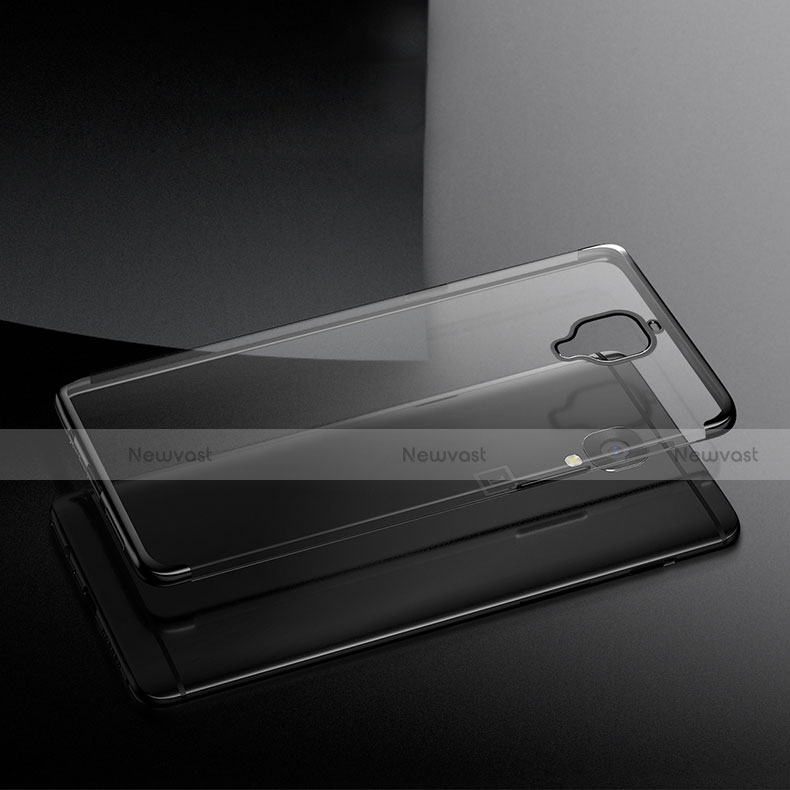 Ultra-thin Transparent TPU Soft Case T05 for OnePlus 3T Gray