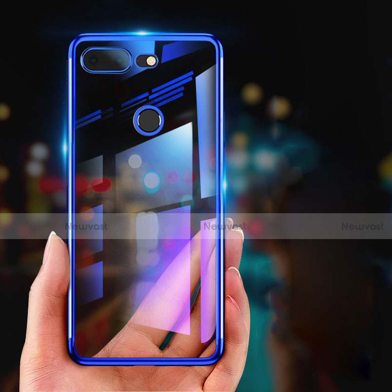 Ultra-thin Transparent TPU Soft Case T05 for OnePlus 5T A5010 Blue