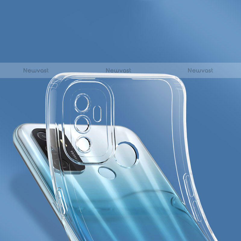 Ultra-thin Transparent TPU Soft Case T05 for Oppo A53 Clear