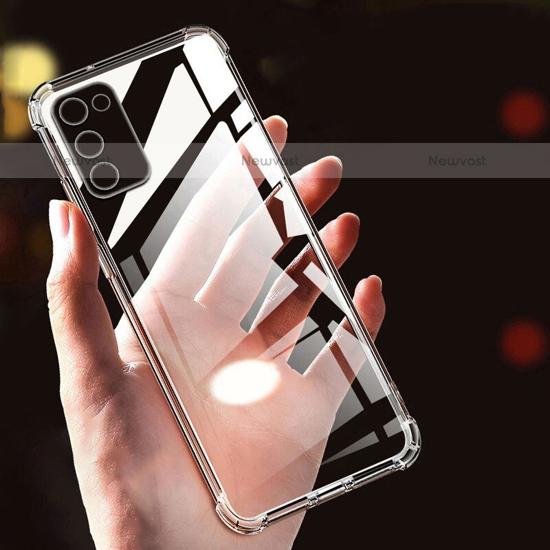 Ultra-thin Transparent TPU Soft Case T05 for Oppo A55 5G Clear