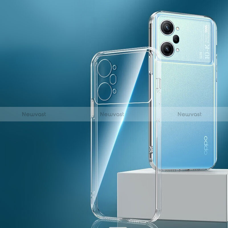 Ultra-thin Transparent TPU Soft Case T05 for Oppo K10 Pro 5G Clear