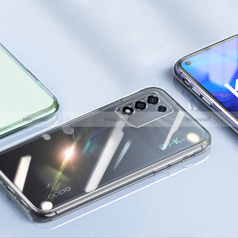 Ultra-thin Transparent TPU Soft Case T05 for Oppo K9S 5G Clear