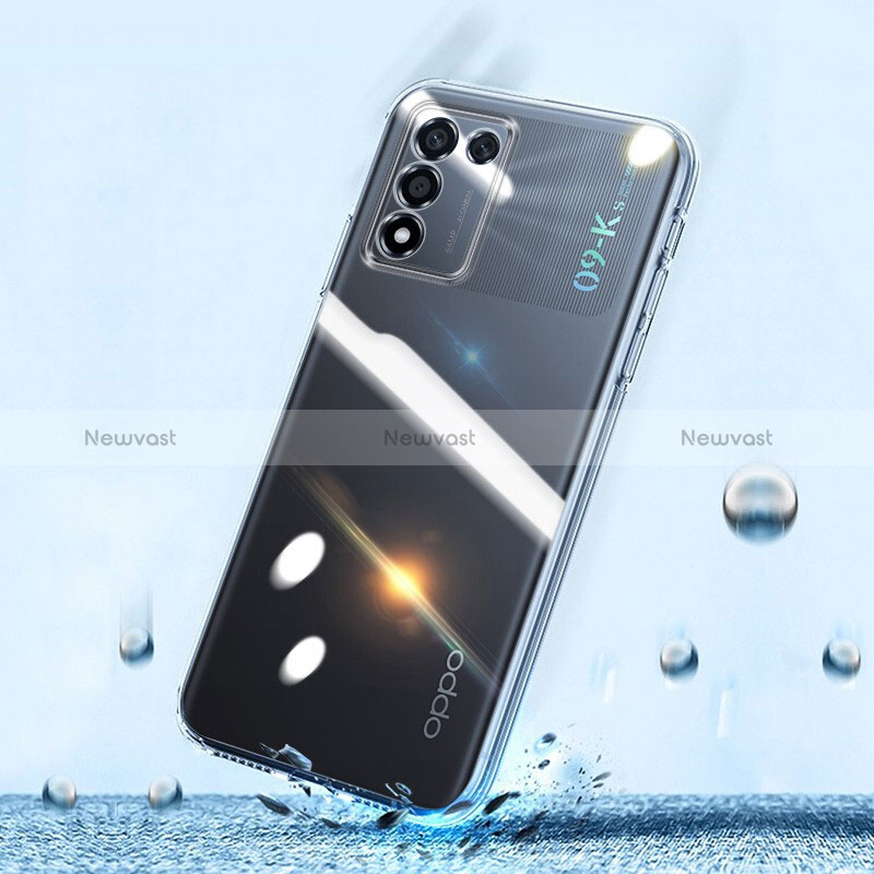 Ultra-thin Transparent TPU Soft Case T05 for Oppo K9S 5G Clear