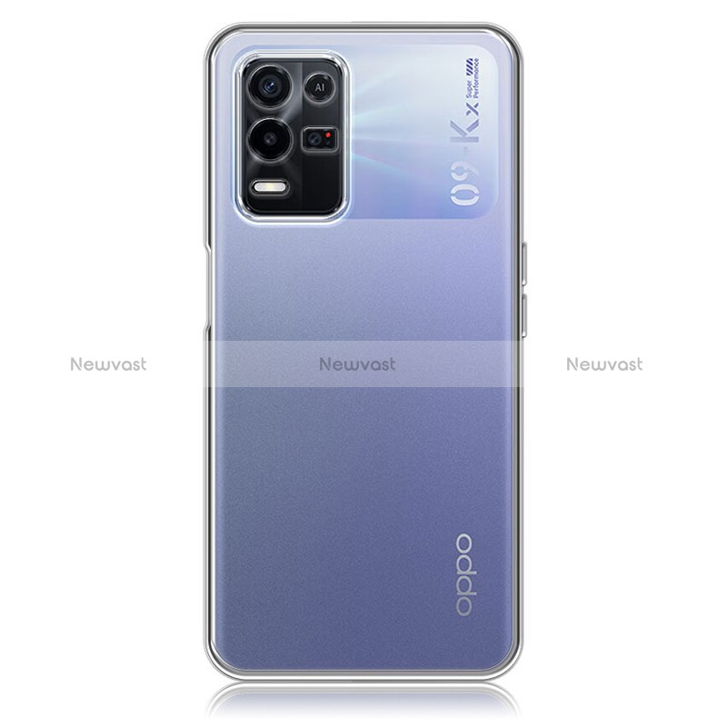 Ultra-thin Transparent TPU Soft Case T05 for Oppo K9X 5G Clear