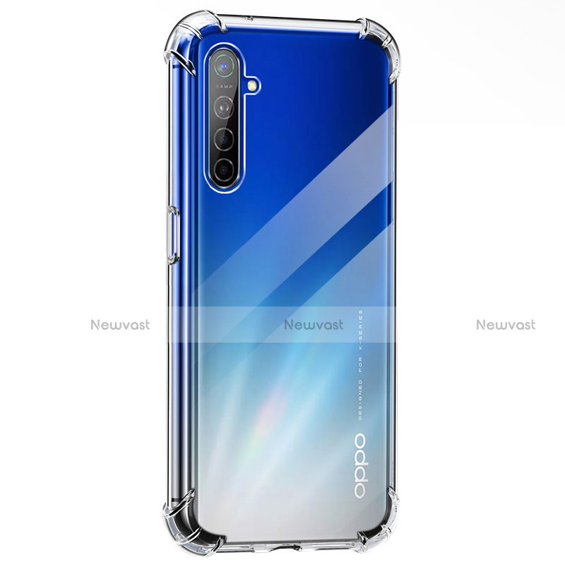 Ultra-thin Transparent TPU Soft Case T05 for Realme XT Clear