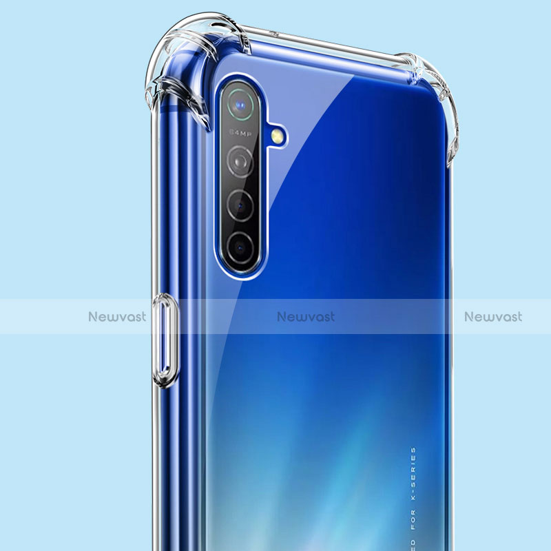 Ultra-thin Transparent TPU Soft Case T05 for Realme XT Clear