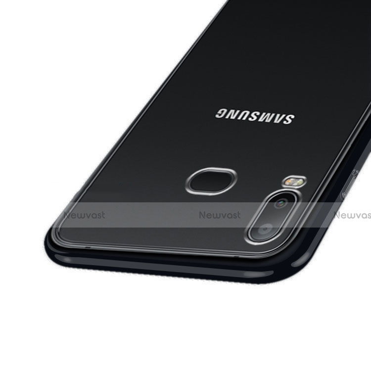 Ultra-thin Transparent TPU Soft Case T05 for Samsung Galaxy A6s Clear