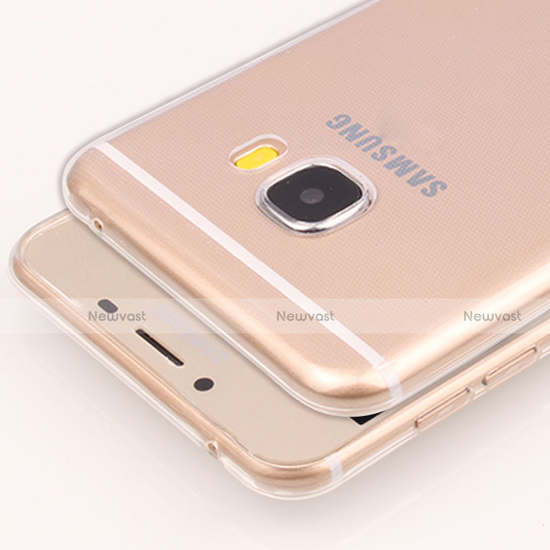 Ultra-thin Transparent TPU Soft Case T05 for Samsung Galaxy C5 SM-C5000 Clear