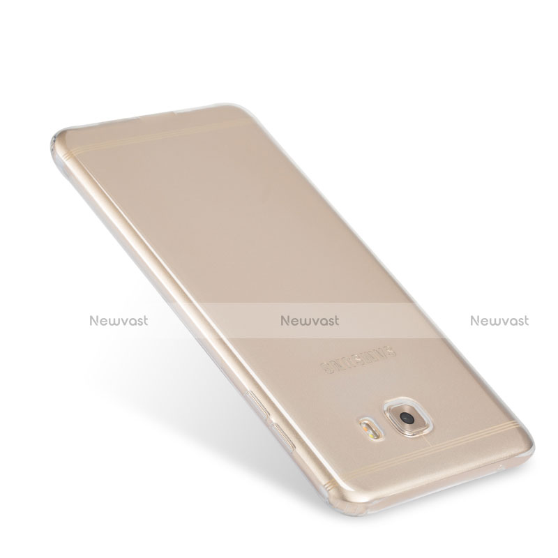 Ultra-thin Transparent TPU Soft Case T05 for Samsung Galaxy C9 Pro C9000 Clear