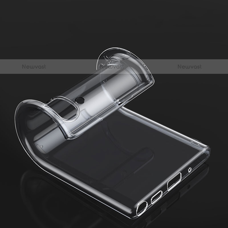 Ultra-thin Transparent TPU Soft Case T05 for Samsung Galaxy Note 10 Plus 5G Clear