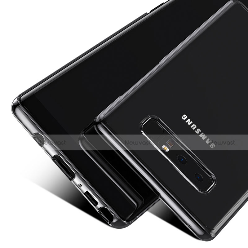 Ultra-thin Transparent TPU Soft Case T05 for Samsung Galaxy Note 8 Black