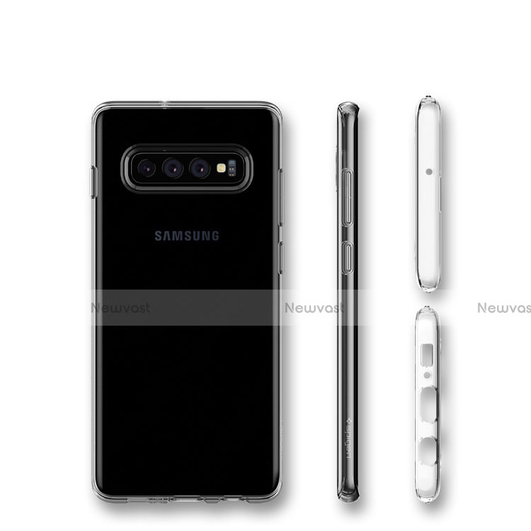 Ultra-thin Transparent TPU Soft Case T05 for Samsung Galaxy S10 Plus Clear