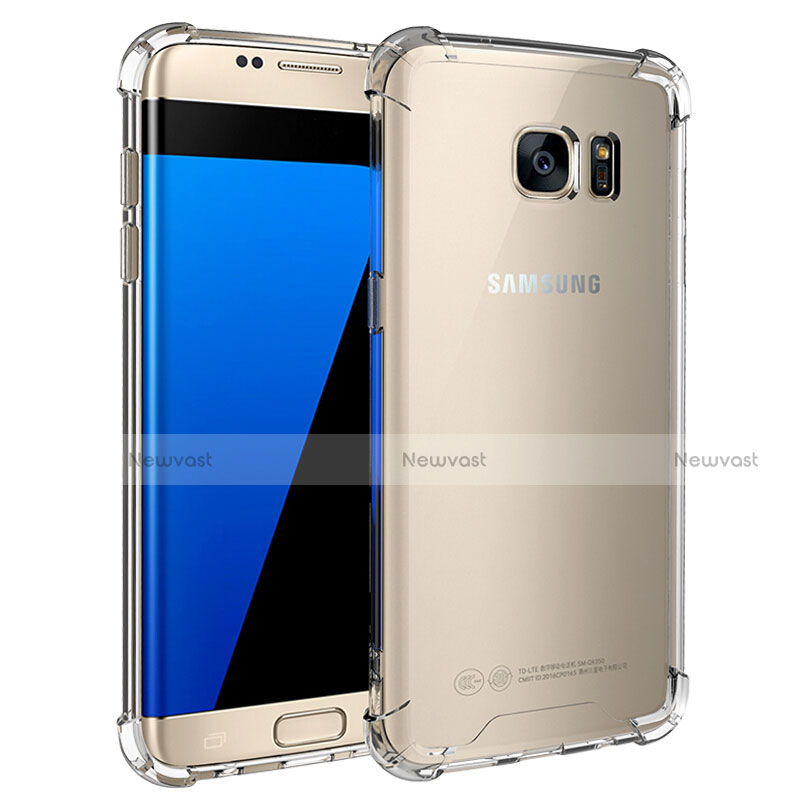 Ultra-thin Transparent TPU Soft Case T05 for Samsung Galaxy S7 Edge G935F Clear