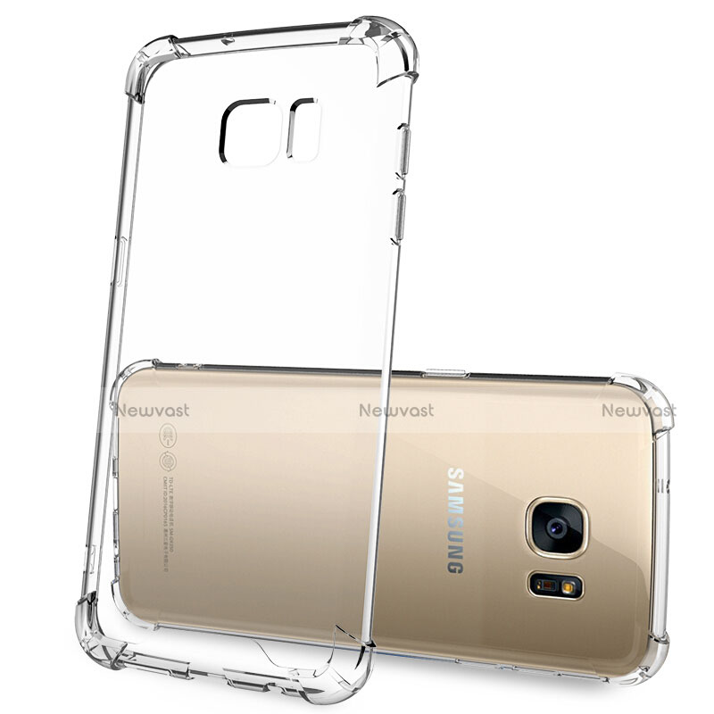 Ultra-thin Transparent TPU Soft Case T05 for Samsung Galaxy S7 Edge G935F Clear