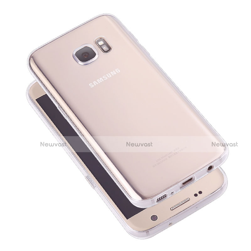 Ultra-thin Transparent TPU Soft Case T05 for Samsung Galaxy S7 G930F G930FD Clear