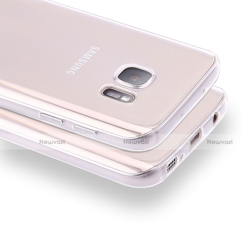 Ultra-thin Transparent TPU Soft Case T05 for Samsung Galaxy S7 G930F G930FD Clear