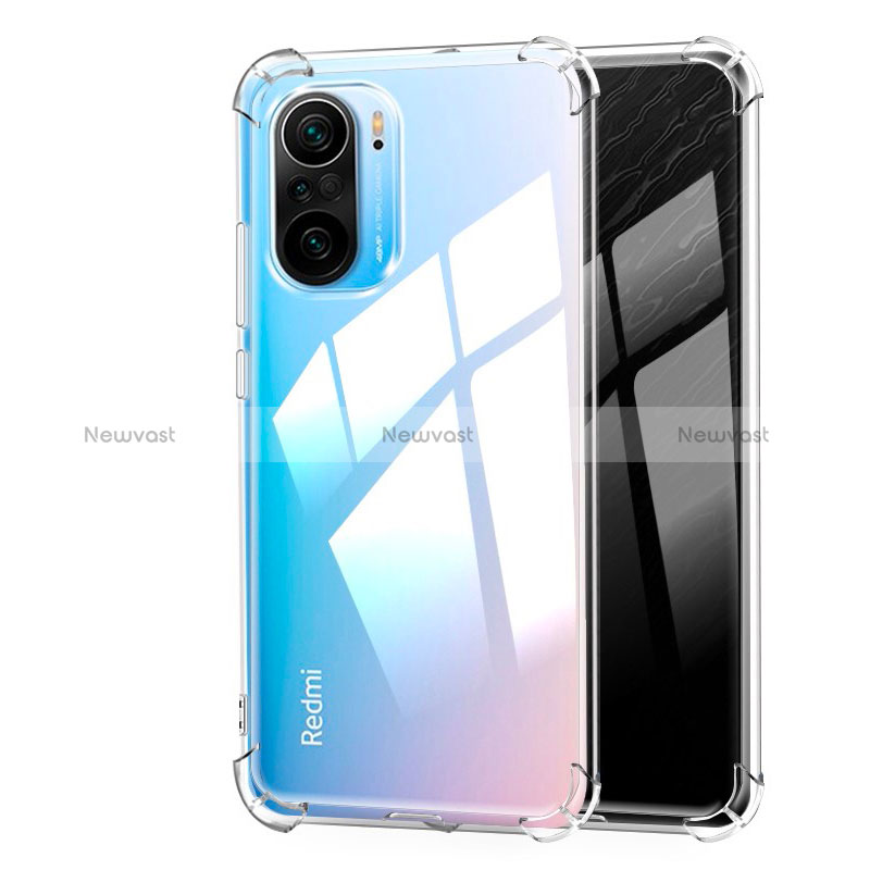 Ultra-thin Transparent TPU Soft Case T05 for Xiaomi Mi 11X Pro 5G Clear