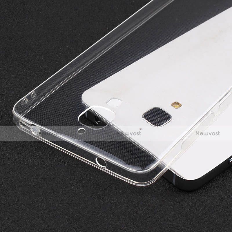 Ultra-thin Transparent TPU Soft Case T05 for Xiaomi Mi 4 LTE Clear