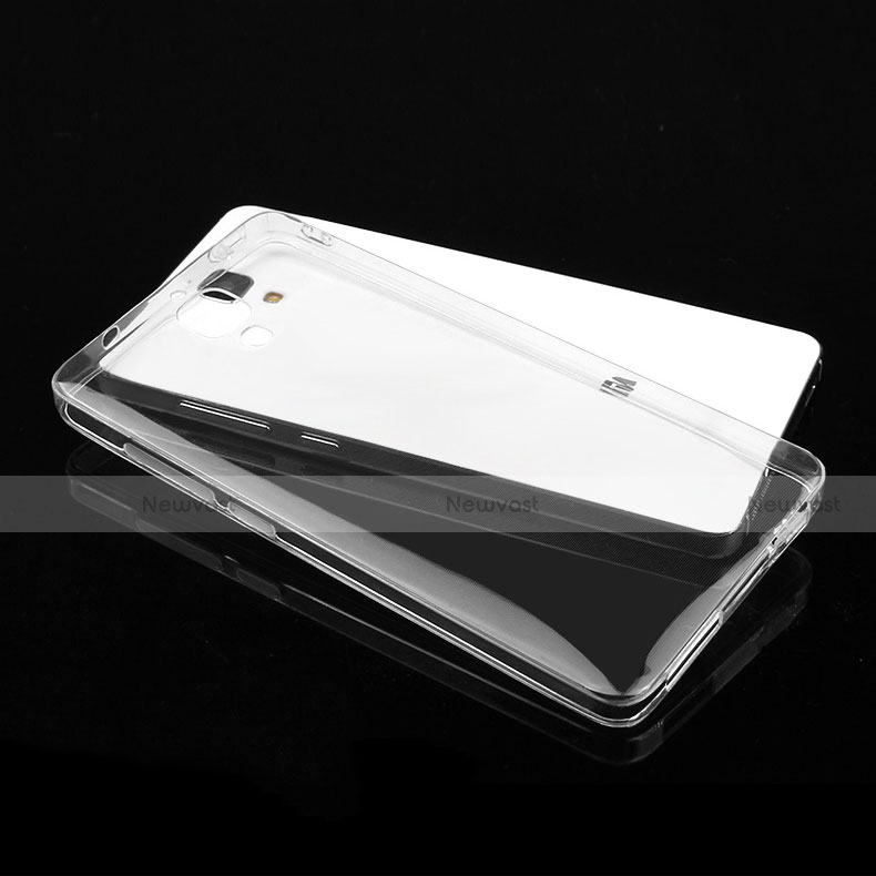 Ultra-thin Transparent TPU Soft Case T05 for Xiaomi Mi 4 LTE Clear