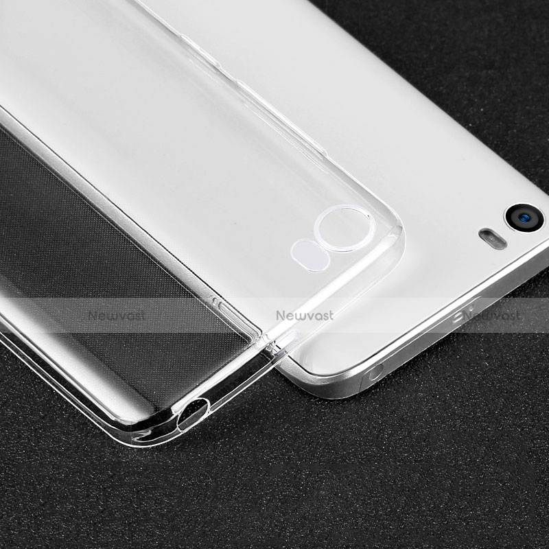 Ultra-thin Transparent TPU Soft Case T05 for Xiaomi Mi 5 Clear