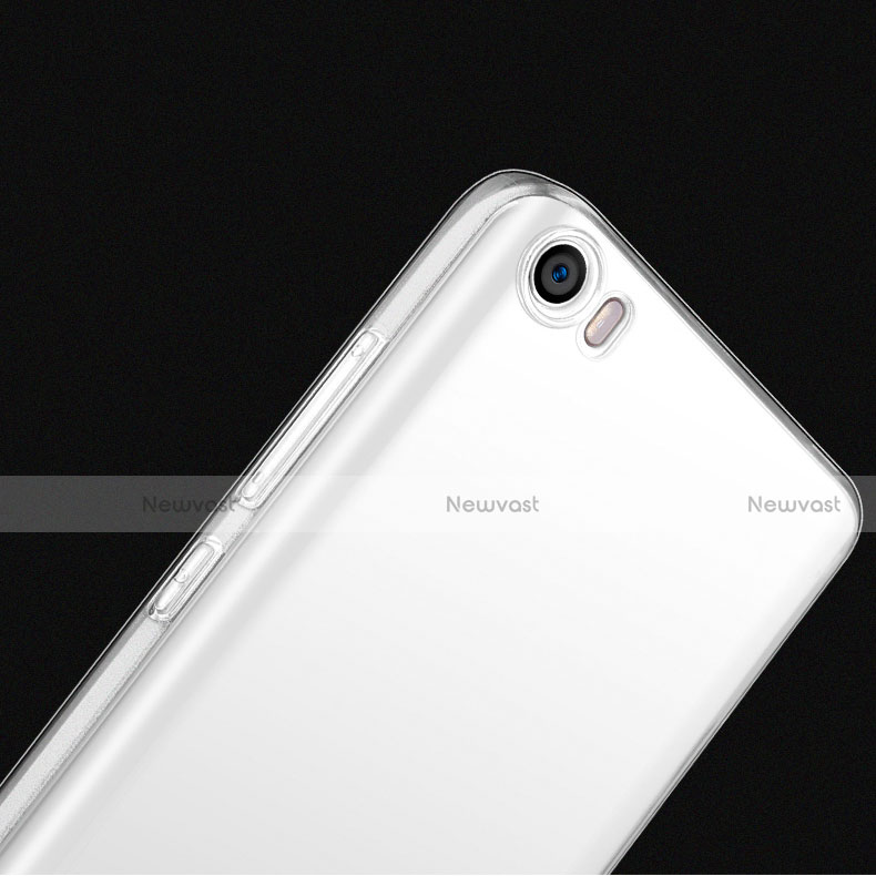 Ultra-thin Transparent TPU Soft Case T05 for Xiaomi Mi 5 Clear