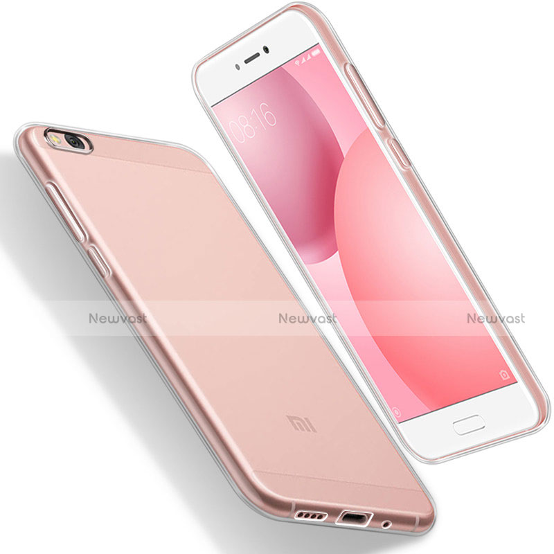 Ultra-thin Transparent TPU Soft Case T05 for Xiaomi Mi 5C Clear