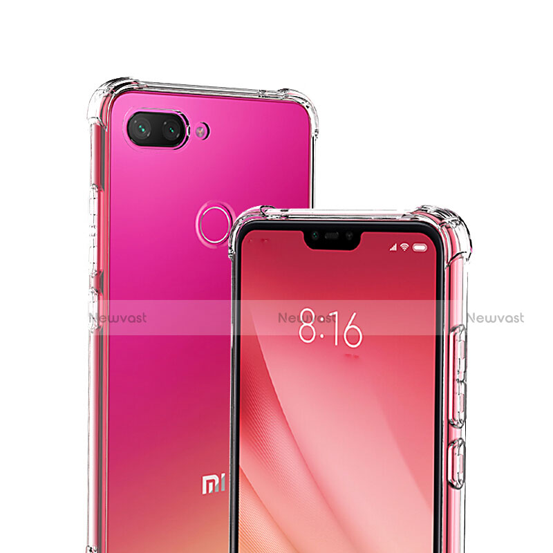 Ultra-thin Transparent TPU Soft Case T05 for Xiaomi Mi 8 Lite Clear