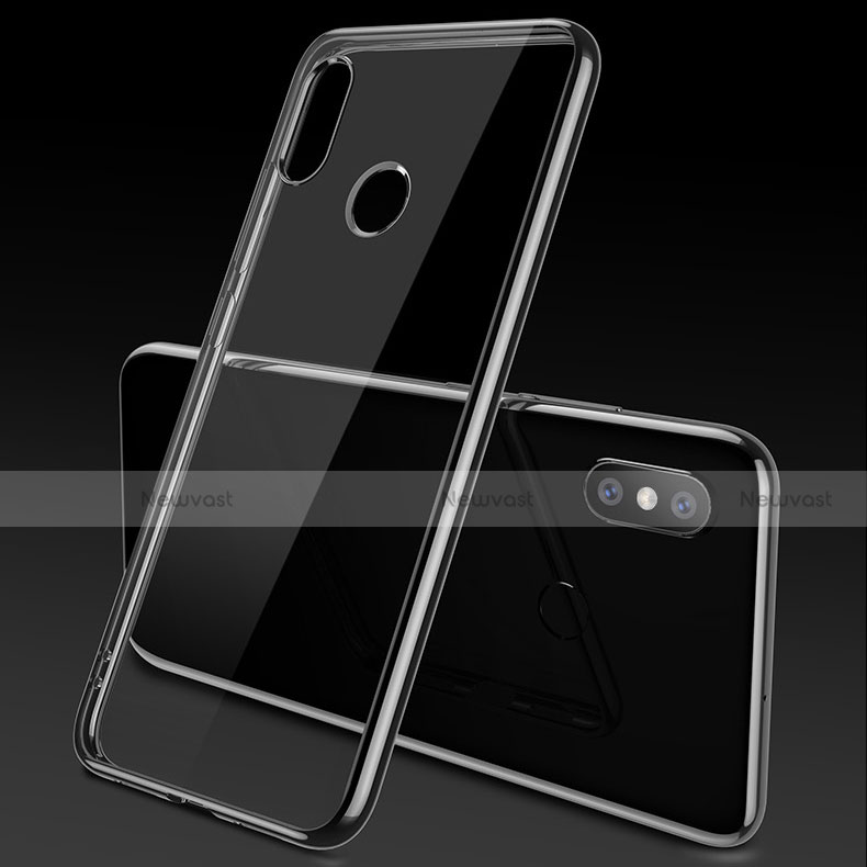 Ultra-thin Transparent TPU Soft Case T05 for Xiaomi Mi 8 SE Black