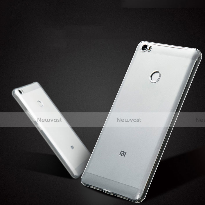 Ultra-thin Transparent TPU Soft Case T05 for Xiaomi Mi Max Clear