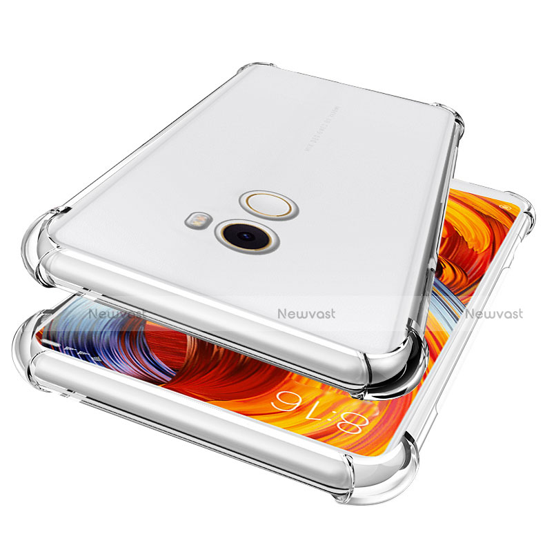 Ultra-thin Transparent TPU Soft Case T05 for Xiaomi Mi Mix 2 Clear