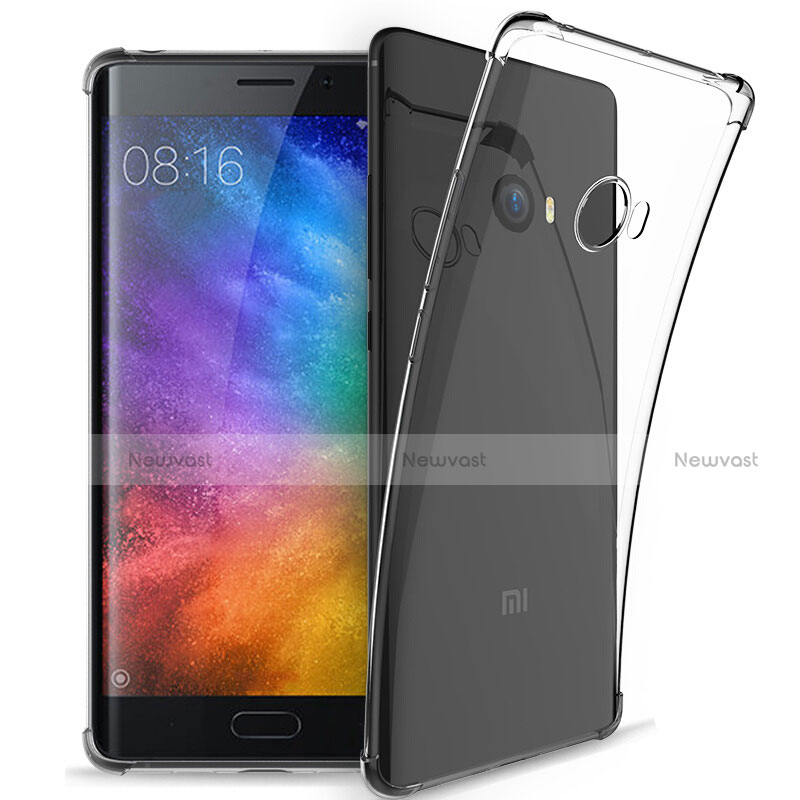 Ultra-thin Transparent TPU Soft Case T05 for Xiaomi Mi Note 2 Special Edition Clear
