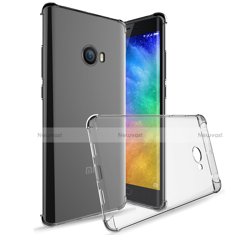 Ultra-thin Transparent TPU Soft Case T05 for Xiaomi Mi Note 2 Special Edition Clear