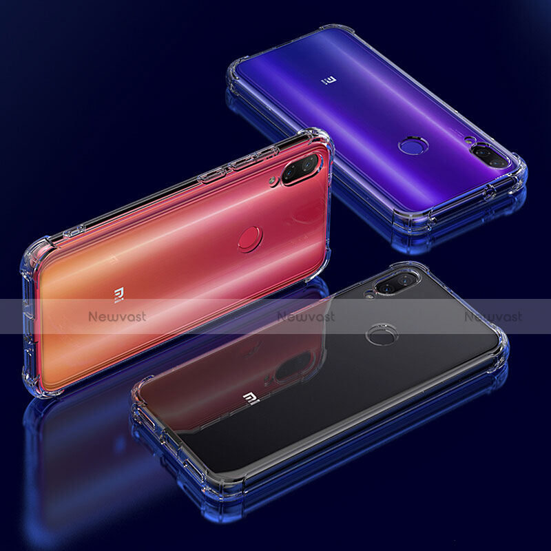 Ultra-thin Transparent TPU Soft Case T05 for Xiaomi Mi Play 4G Clear