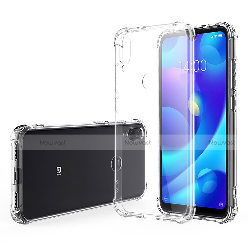 Ultra-thin Transparent TPU Soft Case T05 for Xiaomi Mi Play 4G Clear