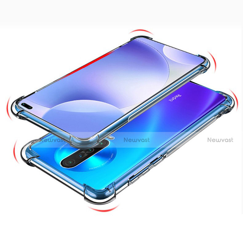 Ultra-thin Transparent TPU Soft Case T05 for Xiaomi Poco X2 Clear