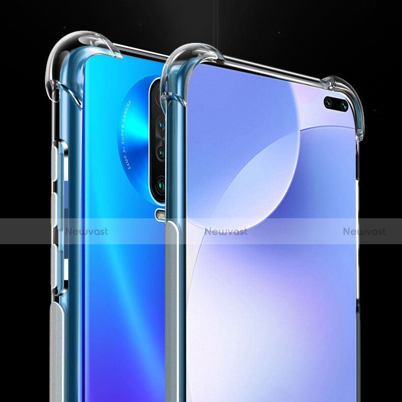 Ultra-thin Transparent TPU Soft Case T05 for Xiaomi Poco X2 Clear