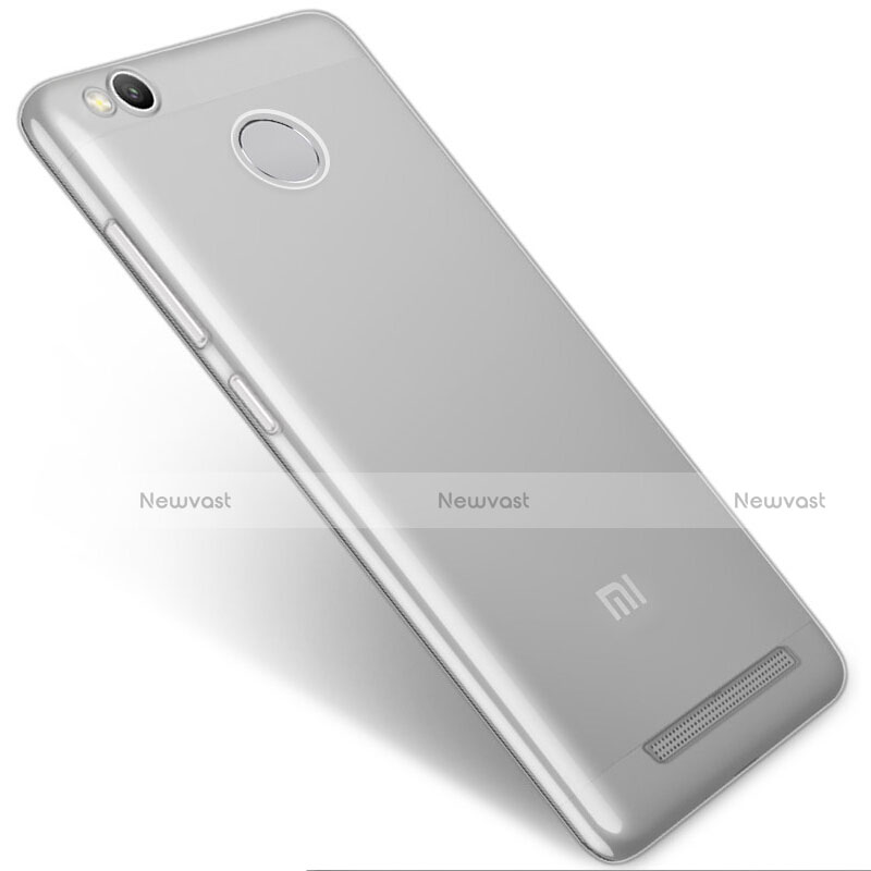 Ultra-thin Transparent TPU Soft Case T05 for Xiaomi Redmi 3S Clear