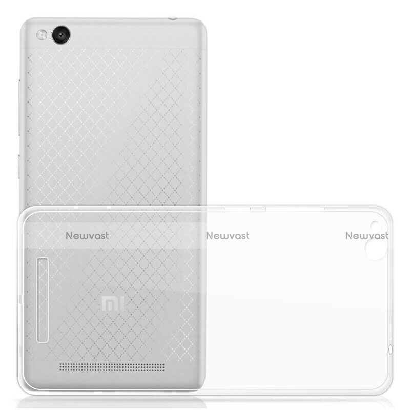 Ultra-thin Transparent TPU Soft Case T05 for Xiaomi Redmi 3X Clear