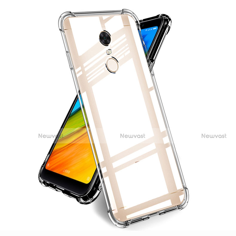 Ultra-thin Transparent TPU Soft Case T05 for Xiaomi Redmi 5 Plus Clear