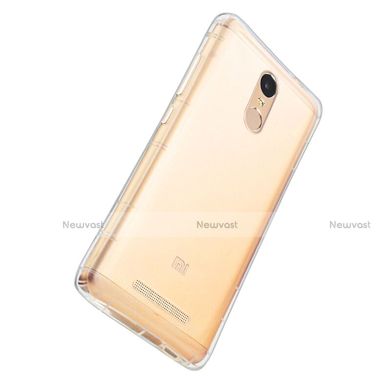 Ultra-thin Transparent TPU Soft Case T05 for Xiaomi Redmi Note 3 Clear