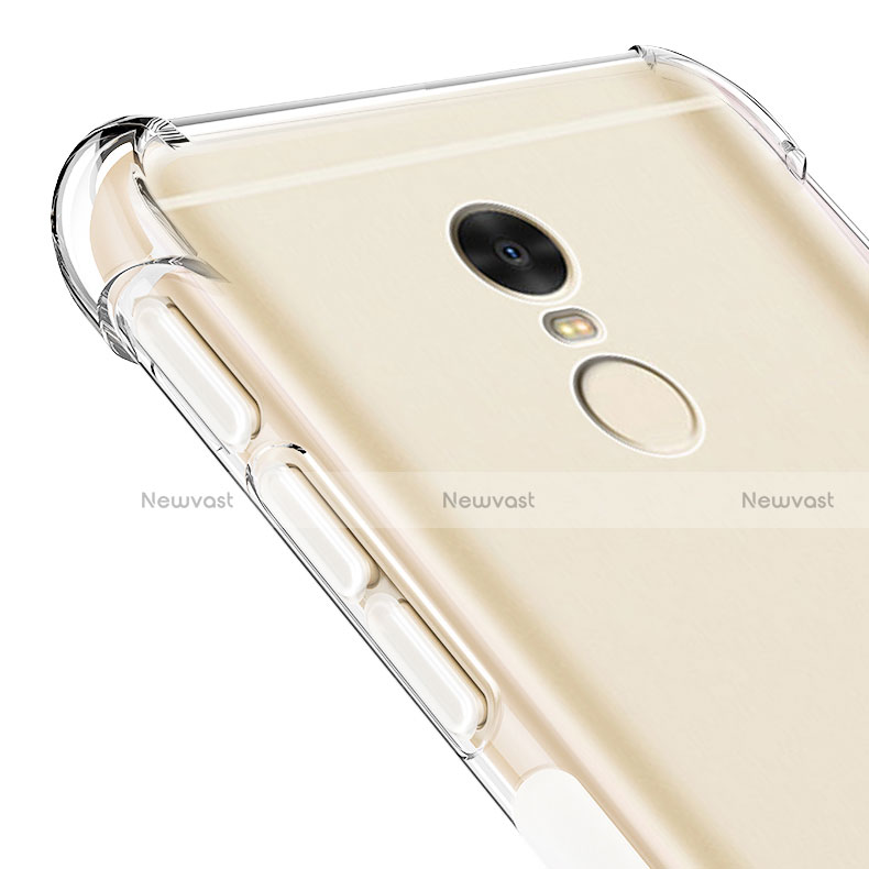 Ultra-thin Transparent TPU Soft Case T05 for Xiaomi Redmi Note 4 Standard Edition Clear