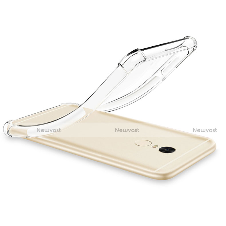 Ultra-thin Transparent TPU Soft Case T05 for Xiaomi Redmi Note 4 Standard Edition Clear