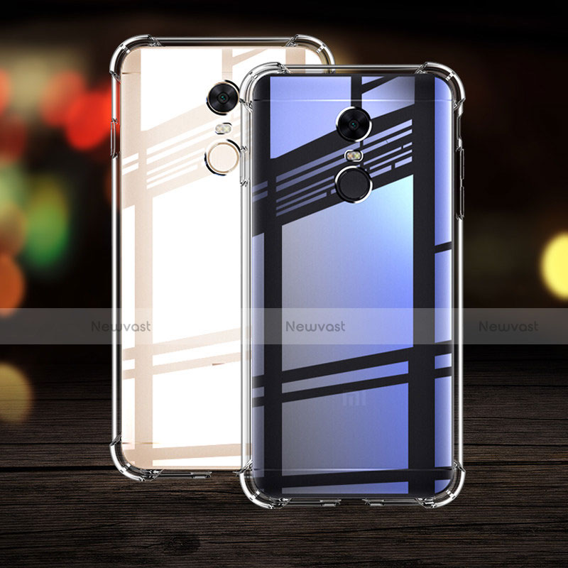 Ultra-thin Transparent TPU Soft Case T05 for Xiaomi Redmi Note 5 Indian Version Clear