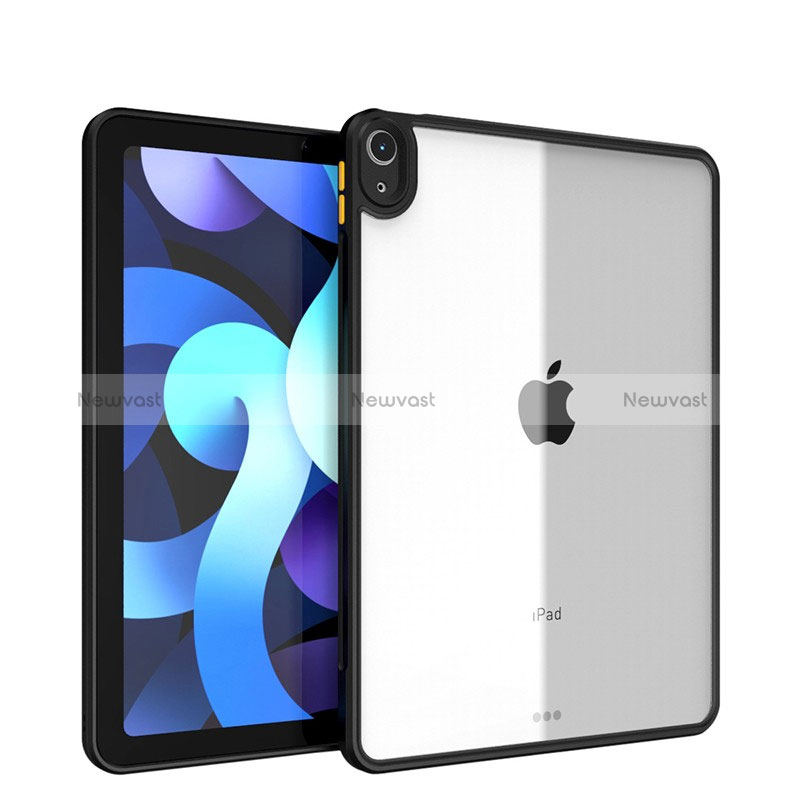 Ultra-thin Transparent TPU Soft Case T06 for Apple iPad Air 5 10.9 (2022) Black