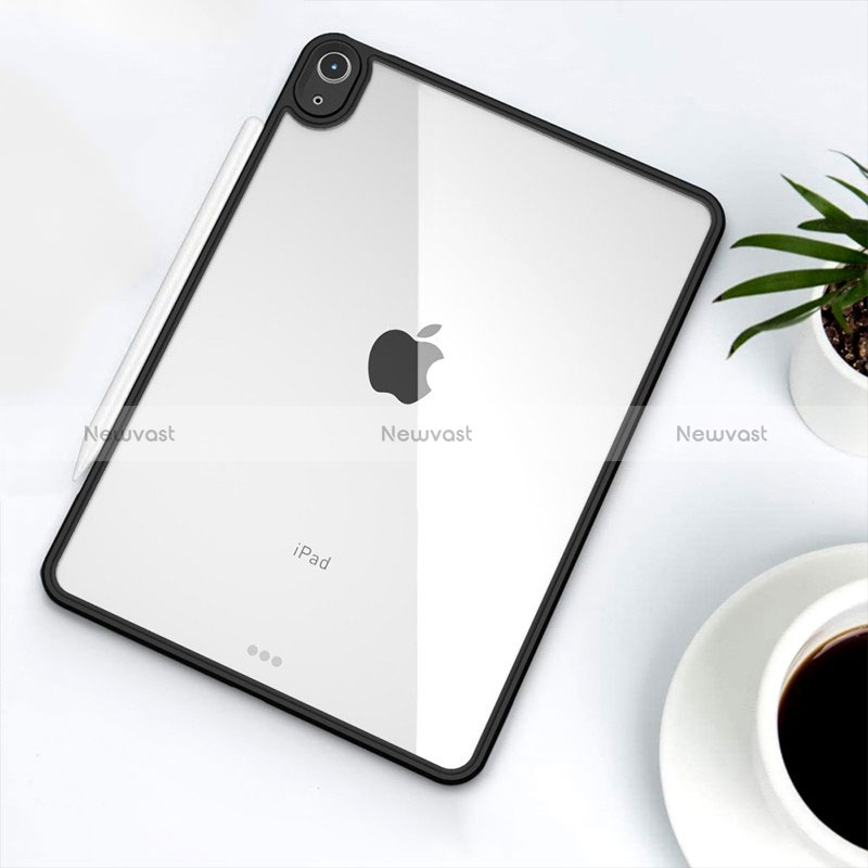 Ultra-thin Transparent TPU Soft Case T06 for Apple iPad Air 5 10.9 (2022) Black