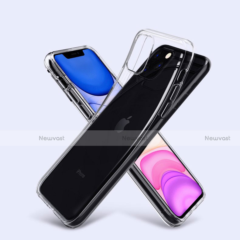 Ultra-thin Transparent TPU Soft Case T06 for Apple iPhone 11 Pro Clear