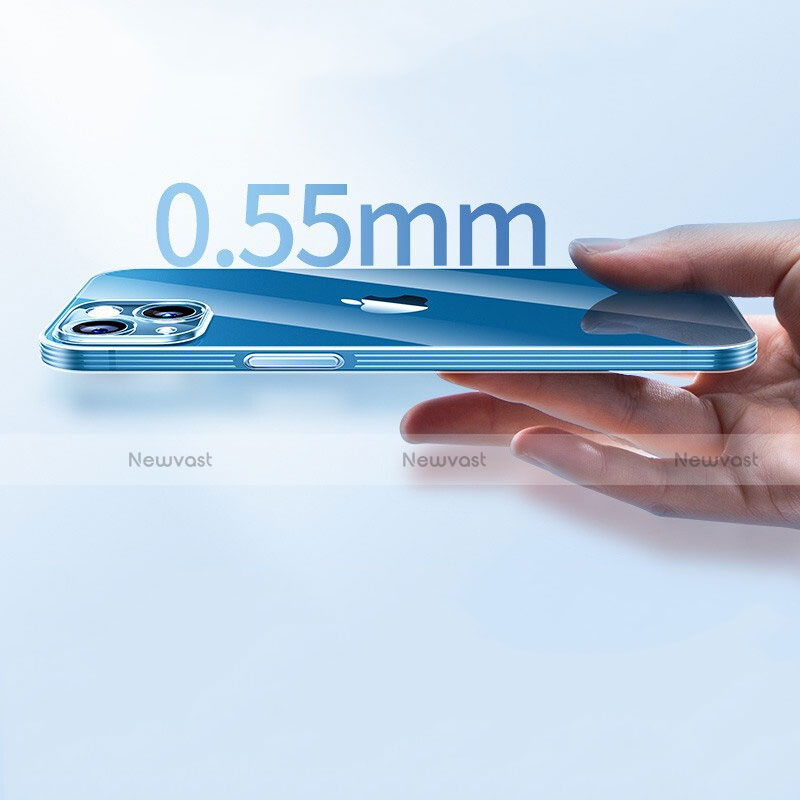 Ultra-thin Transparent TPU Soft Case T06 for Apple iPhone 13 Mini Clear