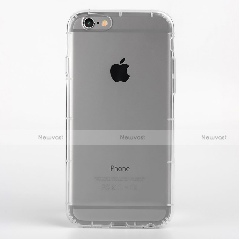 Ultra-thin Transparent TPU Soft Case T06 for Apple iPhone 6S Clear