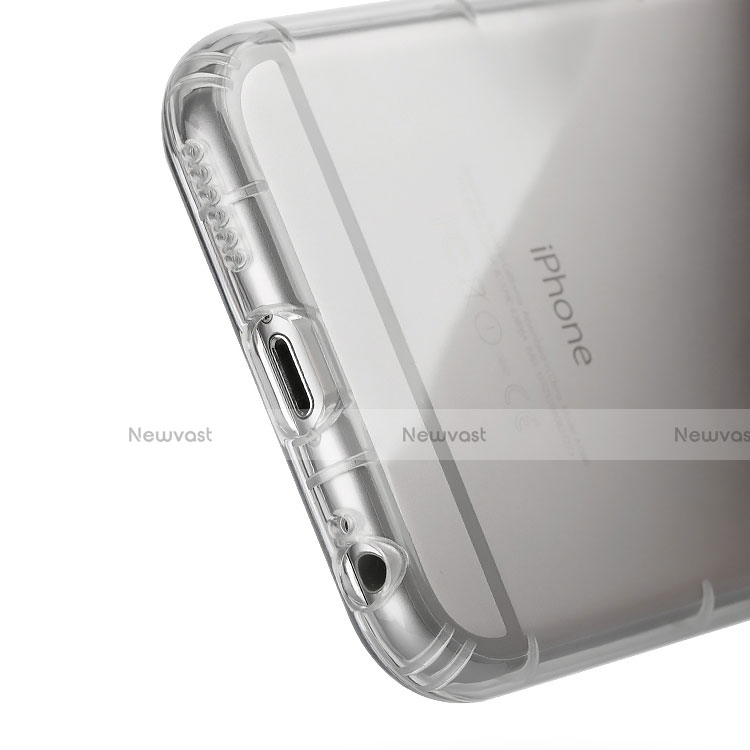 Ultra-thin Transparent TPU Soft Case T06 for Apple iPhone 6S Plus Clear